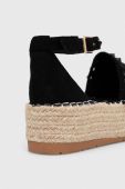 Еспадрилі Answear Lab колір чорний на платформі (3349525)