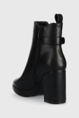 Черевики Answear Lab жіночі колір чорний каблук блок (3471772)