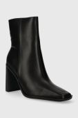 Черевики Answear Lab X Лімітована колекція NO SHAME жіночі колір чорний каблук блок (3475309)