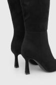 Чоботи Answear Lab жіночі колір чорний на шпильці (3525148)