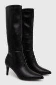 Чоботи Answear Lab жіночі колір чорний на шпильці (3525175)