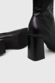 Черевики Answear Lab жіночі колір чорний каблук блок (3525191)