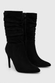 Чоботи Answear Lab жіночі колір чорний на шпильці (3525362)