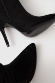 Чоботи Answear Lab жіночі колір чорний на шпильці (3525362)