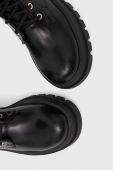 Черевики Answear Lab жіночі колір чорний на платформі злегка утеплена (3615632)