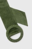 Замшевий ремінь Answear Lab колір зелений (3398601)