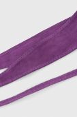 Замшевий ремінь Answear Lab колір фіолетовий (3559106)