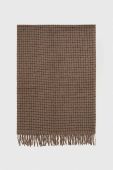 Шарф з шерстю Answear Lab колір бежевий візерунок (3674746)