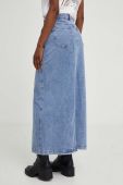 Джинсова спідниця Answear Lab midi пряма колір блакитний (3307418)