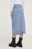 Джинсова спідниця Answear Lab midi олівець колір блакитний (3367845)