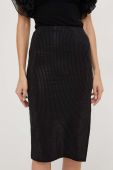 Спідниця Answear Lab колір чорний midi пряма (3370938)