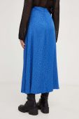 Спідниця Answear Lab maxi розкльошена колір блакитний (3395811)