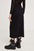 Спідниця Answear Lab колір чорний midi пряма (3398619)