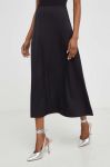 Спідниця Answear Lab колір чорний midi розкльошена (3455756)