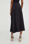 Спідниця Answear Lab колір чорний midi розкльошена (3455756)