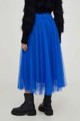 Спідниця Answear Lab maxi розкльошена колір блакитний (3606642)
