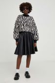 Спідниця Answear Lab колір чорний mini розкльошена (3626683)