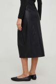 Спідниця Answear Lab колір чорний midi пряма (3606652)