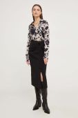 Спідниця Answear Lab колір чорний midi олівець (3635729)