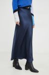 Спідниця Answear Lab колір синій maxi розкльошена (3677123)