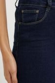 Джинси Answear Lab жіночі висока посадка колір темно-синій (3494227)