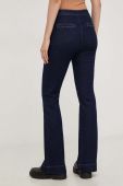 Джинси Answear Lab PREMIUM DENIM жіночі висока посадка колір темно-синій (3556051)