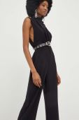 Комбінезон Answear Lab колір чорний овальне декольте (3311460)