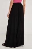 Штани Answear Lab жіночі колір чорний широке висока посадка (3326296)