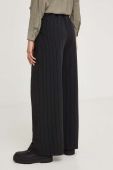 Штани Answear Lab жіночі колір чорний широке висока посадка (3398641)
