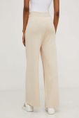Штани Answear Lab жіночі колір бежевий пряме висока посадка (3494239)