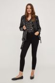 Джинси Answear Lab Push Up жіночі колір чорний
