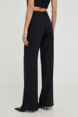 Штани Answear Lab жіночі колір чорний пряме висока посадка (3535329)