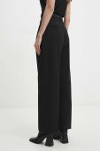 Штани Answear Lab жіночі колір чорний пряме висока посадка (3677204)