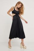 Сукня Answear Lab колір чорний maxi розкльошена (3307477)