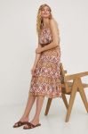 Сукня Answear Lab колір бежевий maxi розкльошена (3329251)