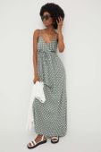 Сукня Answear Lab колір зелений maxi розкльошена (3311484)