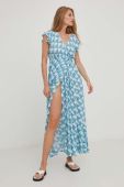 Сукня Answear Lab maxi розкльошена колір блакитний (3300943)