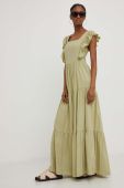 Сукня Answear Lab колір зелений maxi розкльошена (3298217)
