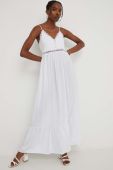 Сукня Answear Lab колір білий maxi розкльошена (3317639)