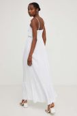 Сукня Answear Lab колір білий maxi розкльошена (3317639)