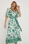 Сукня Answear Lab колір зелений maxi розкльошена (3320621)