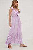 Сукня Answear Lab колір фіолетовий maxi розкльошена (3300953)