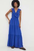 Сукня Answear Lab maxi розкльошена колір блакитний (3304498)