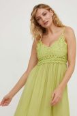 Сукня Answear Lab колір зелений maxi розкльошена (3329255)