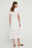 Сукня Answear Lab колір білий midi розкльошена (3377354)