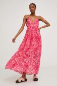 Сукня Answear Lab колір рожевий maxi розкльошена (3336538)