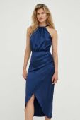 Сукня Answear Lab колір синій midi облягаюча (3333805)