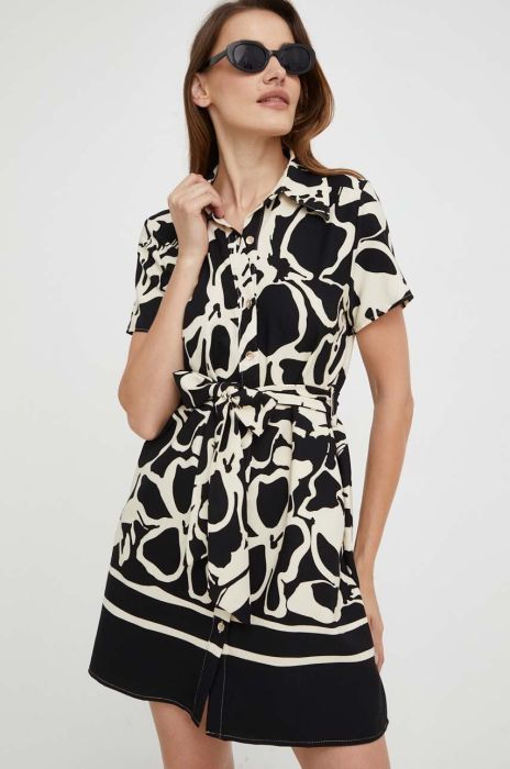 Сукня Answear Lab колір чорний mini розкльошена (3377365)