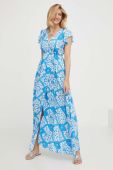 Сукня Answear Lab maxi розкльошена колір блакитний (3361058)