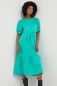 Сукня Answear Lab колір зелений midi розкльошена (3314458)
